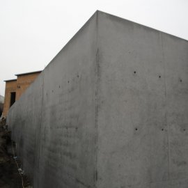 opěrná stěna Boskovice