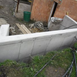 opěrná stěna Brno